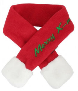 Santa Scarf Red Sml