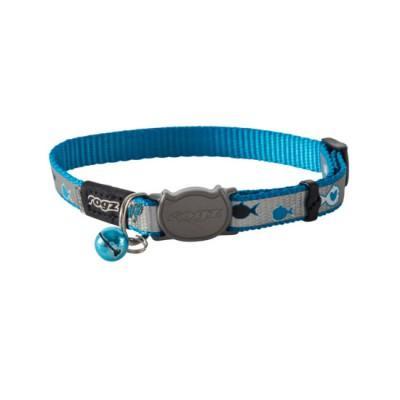 Reflectocat Safeloc Collar Blue Fis 11mm