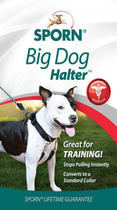 Sporn Big Dog Halter Med Black