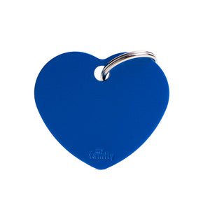 MF Basic Heart Blue Lge