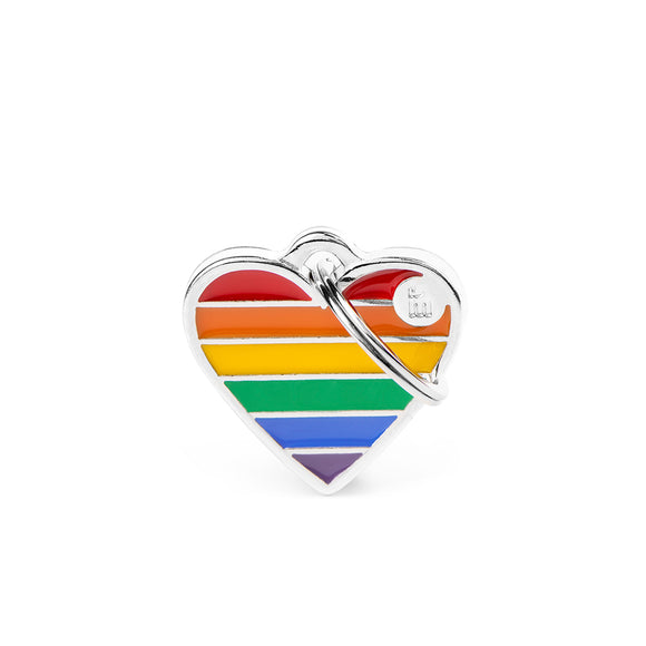 MF Rainbow Small Heart