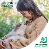 TropiClean Fresh Breath Dental Health Solution for Cats