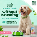 TropiClean Fresh Breath Dental Health Solution for Puppies