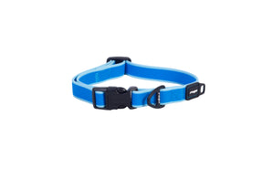 ROGZ AMPHIBIAN COLLAR CLASSIC (MED)-BLUE