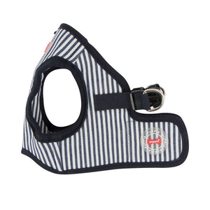 Bobby Vest Striped Navy Small