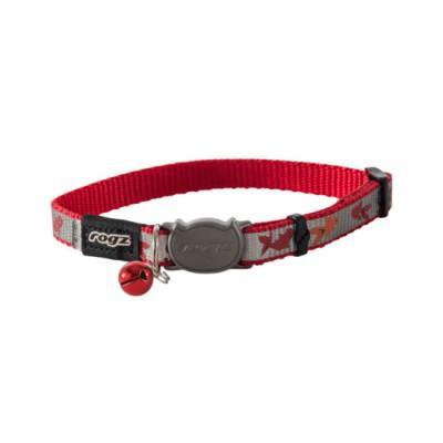 Reflectocat Safeloc Collar Red Fish 11mm